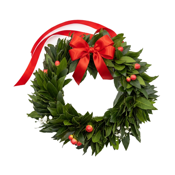 Graduation Laurel Wreath with Gypsophila and Berries