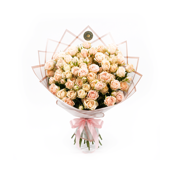 Bouquet of 15 Spray Peony Roses